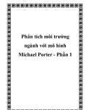 Phân tích môi trường ngành với mô hình Michael Porter - Phần 1