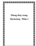 Phong thủy trong Marketing - Phần 1