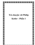 Trò chuyện với Philip Kotler - Phần 1