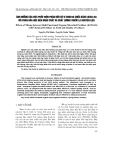 BÁO CÁO "  ẢNH HƯỞNG CỦA VIỆC PHỐI TRỘN PHÂN HỮU CƠ VI SINH ĐA CHỨC NĂNG (KC04-04) VỚI PHÂN HÓA HỌC ĐẾN NĂNG SUẤT VÀ CHẤT LƯỢNG THUỐC LÁ NGUYÊN LIỆU "