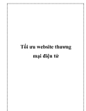 Tối ưu website thương mại điện tử