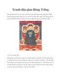 Tranh dân gian Hàng Trống