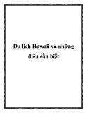 Du lịch Hawaii và những điều cần biết