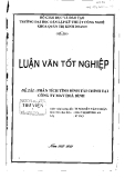 Luận văn:Phân tích tình hình tài chính tại Công ty may Hòa Bình