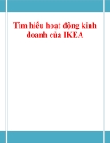 Tiểu luận:Tìm hiểu hoạt động kinh doanh của IKEA