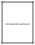 Câu tường thuật trong tiếng Anh