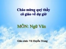 Giáo án dự giờ ngữ văn