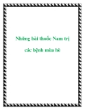 Những bài thuốc Nam trị các bệnh mùa hè