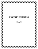 VĂC XIN THƯƠNG HÀN