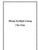 Phòng Trị Bệnh Chung Cho Tôm