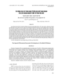 BÁO CÁO "  TÁC ĐỘNG CỦA SUY THOÁI KINH TẾ ĐẾN SẢN XUẤT KINH DOANH CỦA CÁC DOANH NGHIỆP Ở MỘT SỐ TỈNH PHÍA BẮC "