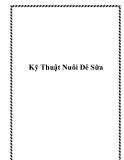 Kỹ Thuật Nuôi Dê Sữa