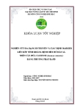 NGHIÊN CỨU ĐA DẠNG DI TRUYỀN VÀ XÁC ĐỊNH MARKER LIÊN KẾT TÍNH KHÁNG BỆNH HÉO ĐỎ ĐẦU LÁ TRÊN CÂY DỨA CAYENNE (Ananas comosus) BẰNG PHƢƠNG PHÁP RAPD