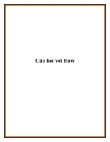 Câu hỏi với How