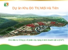 Dự án Khu Đô Thị Mới Hà Tiên