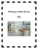 Phương vị lành dữ của bếp