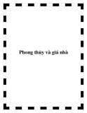 Phong thủy và giá nhà