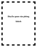 Huyền quan của phòng khách