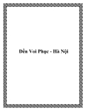 Đền Voi Phục - Hà Nội