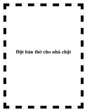 Đặt bàn thờ cho nhà chật