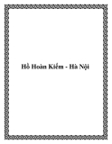 Hồ Hoàn Kiếm - Hà Nội