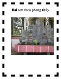 Bài sơn theo phong thủy