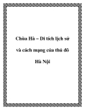 Chùa Hà – Di tích lịch sử và cách mạng của thủ đô Hà Nội