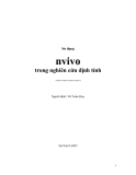 Sử dụng nvivotrong nghiên cứu định tính