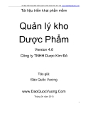 sách phần mềm kho dược 