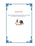 LUẬN VĂN "Tính quy luật hình thành kinh tế thị trường sự vận dung vao nền kinh tế ở Việt Nam hiện nay "