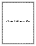 Có một Thái Lan êm đềm