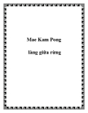 Mae Kam Pong làng giữa rừng