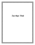 Ẩm thực Thái