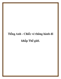 Tiếng Anh - Chiếc vé thông hành đi khắp Thế giới