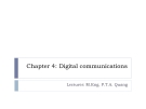 Chapter 4: Digital communications