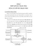 Chương 2  THIẾT KẾ MÁY TRẠNG THÁI BẰNG LƯU ĐỒ MÁY TRẠNG THÁI