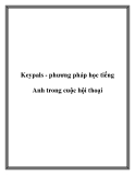 Keypals - phương pháp học tiếng Anh trong cuộc hội thoại