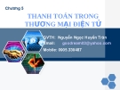 Thanh toán trong kinh doanh thương mại điện tử