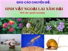 SINH VẬT NGOẠI LAI XÂM 