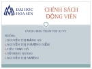 Chính sách động viên tại công ty  Rosenbluth International Inc