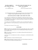 Quyết định số 571/QĐ-BNN-TCCB 