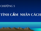 Bài giảng Tâm lý học: Chương 5. Tình cảm nhân cách - TS. Trần Thanh Toàn