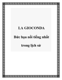 LA GIOCONDA Bức họa nổi tiếng nhất trong lịch sử