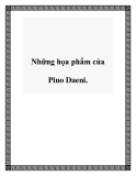 Những họa phẩm của Pino Daeni.