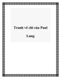 Tranh vẽ chì của Paul Lung