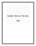 NGHỆ THUẬT TRANG TRÍ