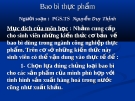 Bài giảng Bao bì thực phẩm