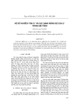 Báo cáo "  hệ số khuếch tán Cl và các dạng nồng độ của Cl trong bê tông "