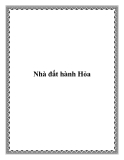 Nhà đất hành Hỏa