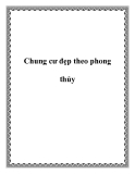 Chung cư đẹp theo phong thủy